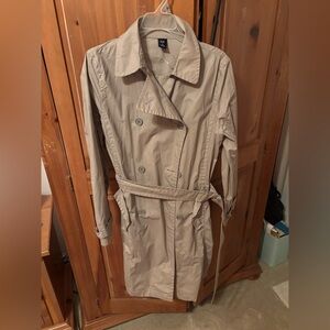 GAP Light Tan Trench Coat